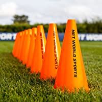 FORZA Conos de Delimitación para Entrenamientos - Pack de 10 o 100 Conos Tráfico (3 Tamaños) | Conos de Multiuso para…